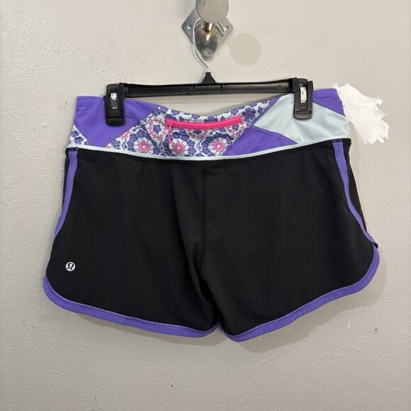 lululemon groovy run shorts Women 8 Lined Fast Dry Has Pocket - Picture 5 of 15